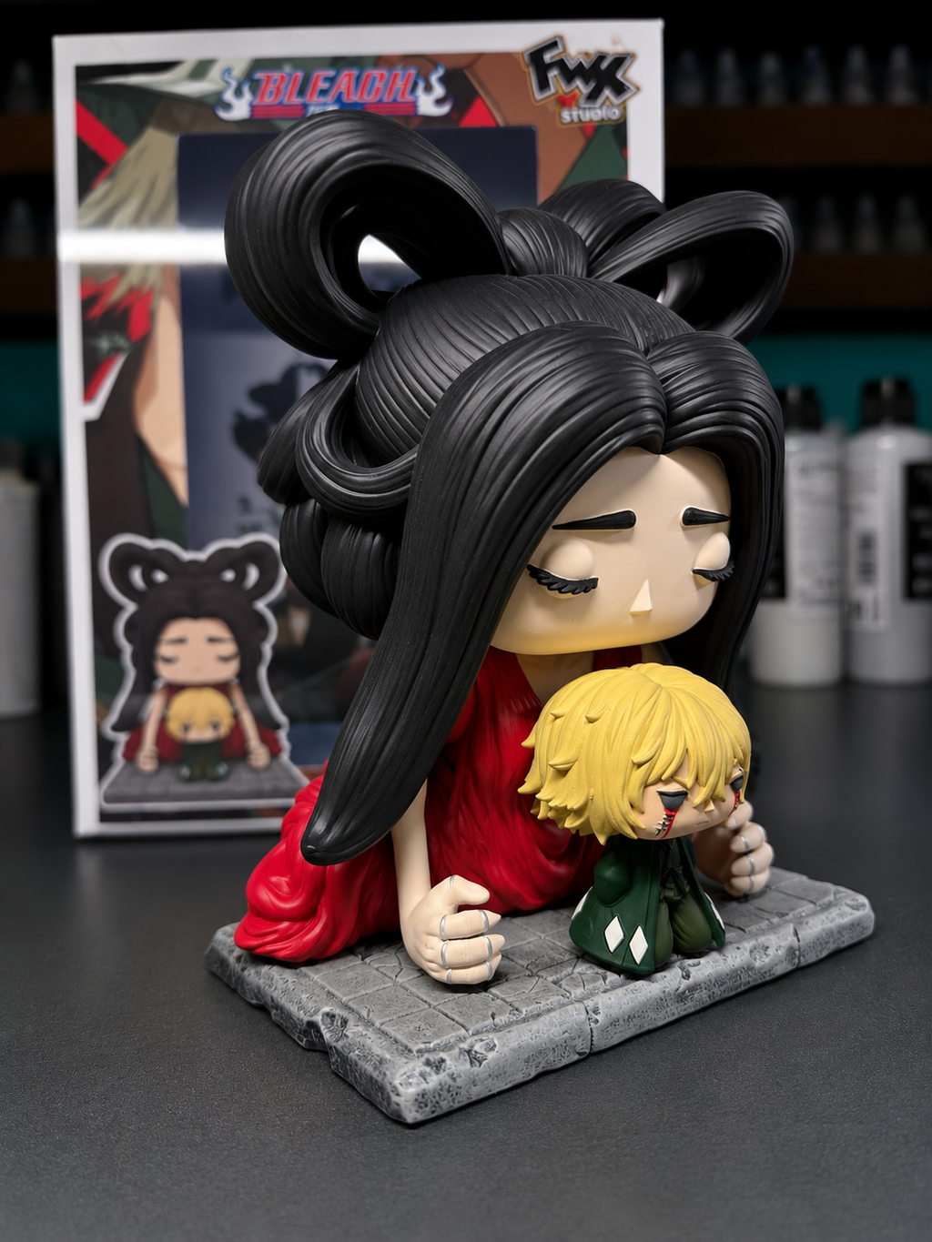 Urahara kisuke Bankai Bleach Custom anime resin figure collectible