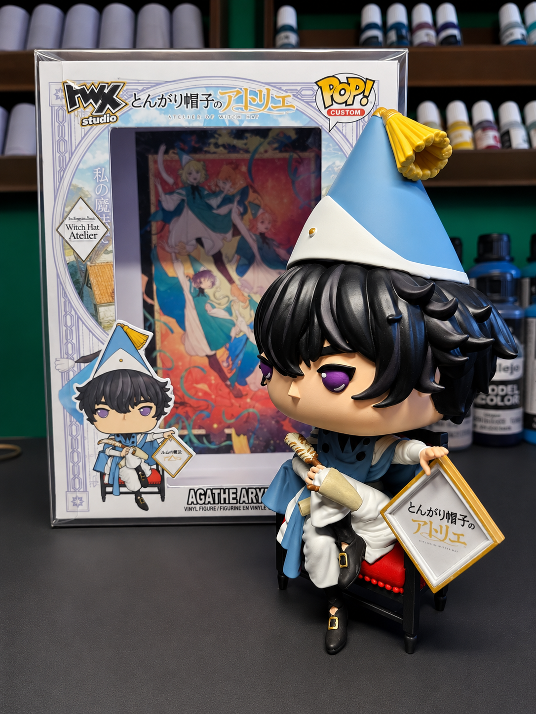 Agott / Agathe Custom Figure – Witch Hat Atelier Anime Collectible custom pop