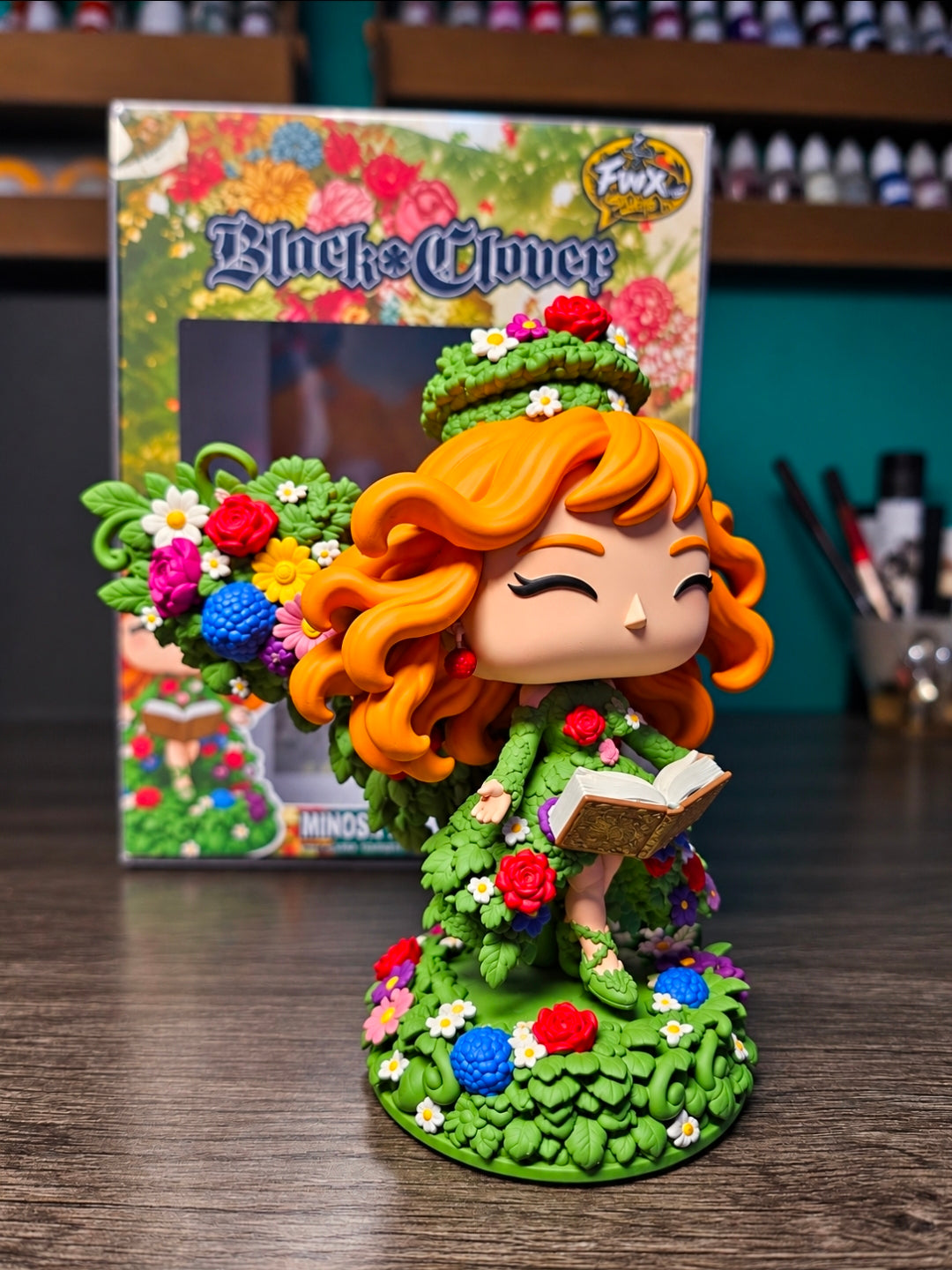 Mimosa Vermillion Black clover custom anime figure collectible manga