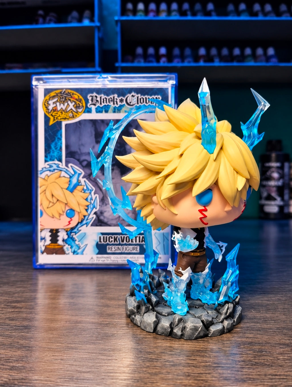 Luck Voltia Black Clover custom anime figure collectible