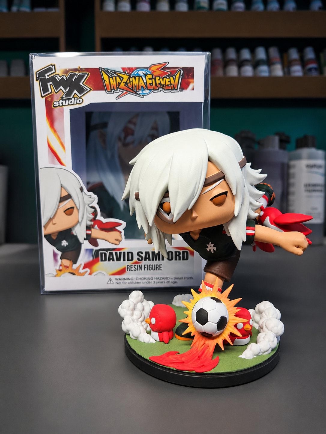 David Samford inazuma eleven custom resin figure anime game