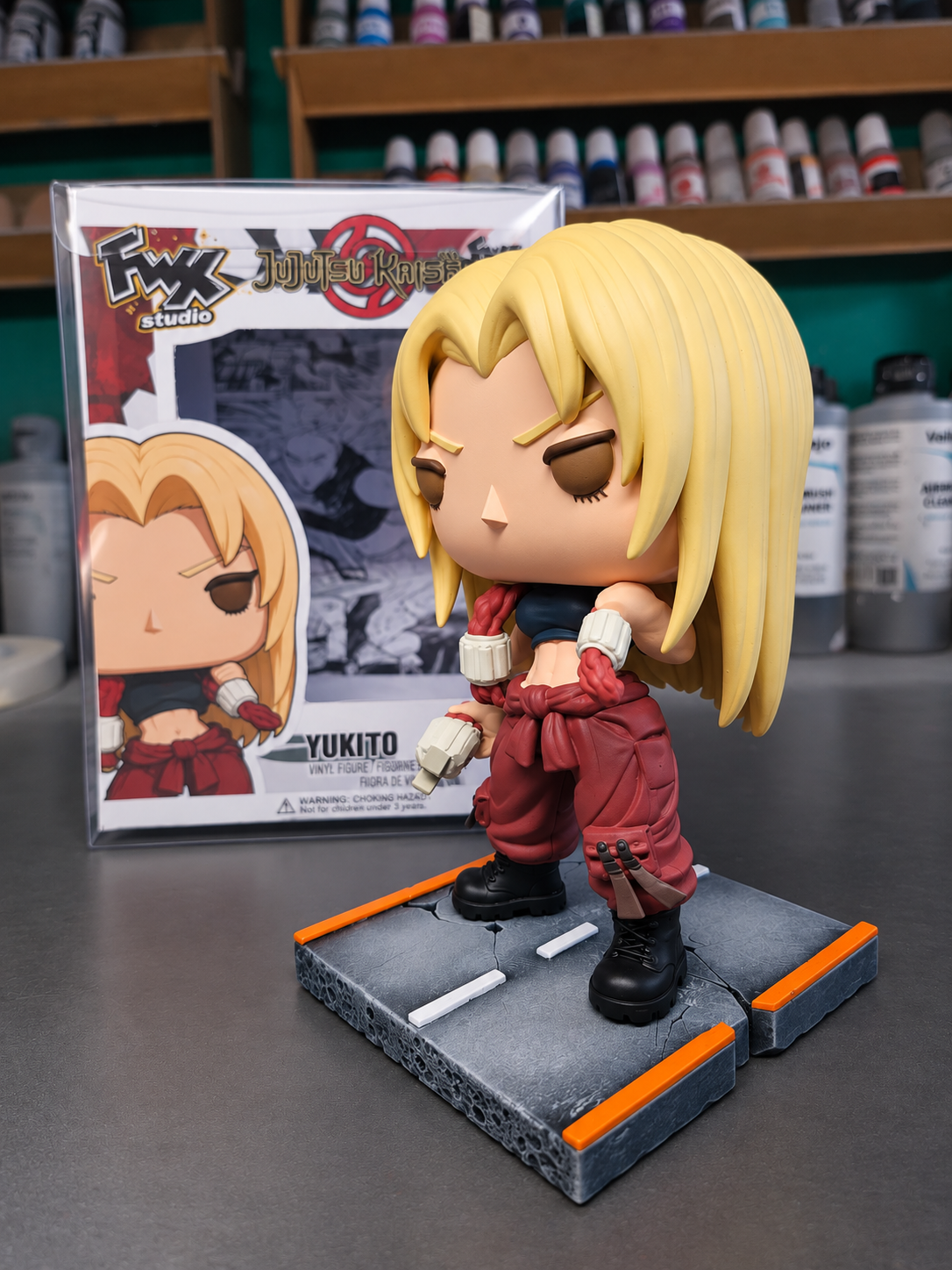 Yuki Tsukumo Jujutsu Kaisen custom anime figure collectible jjk