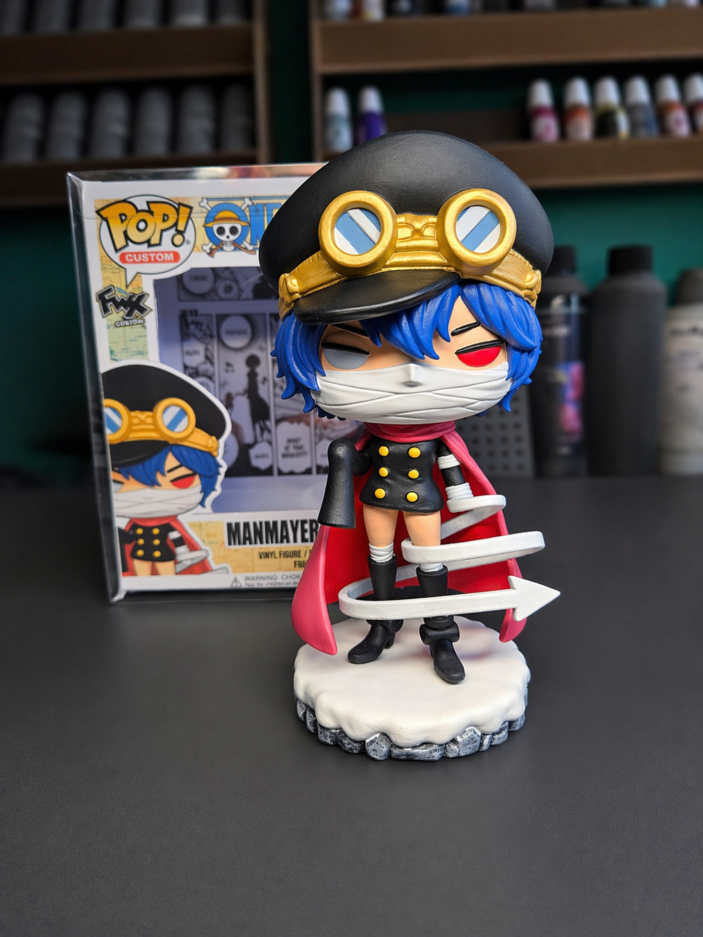 Manmayer Gunko Custom Figure – One piece Anime Collectible custom pop