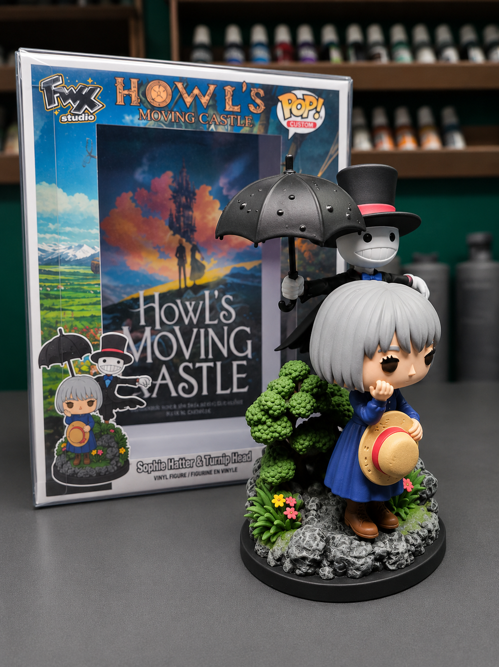 Sophie Owl's Moving Castle custom pop Anime collectibles