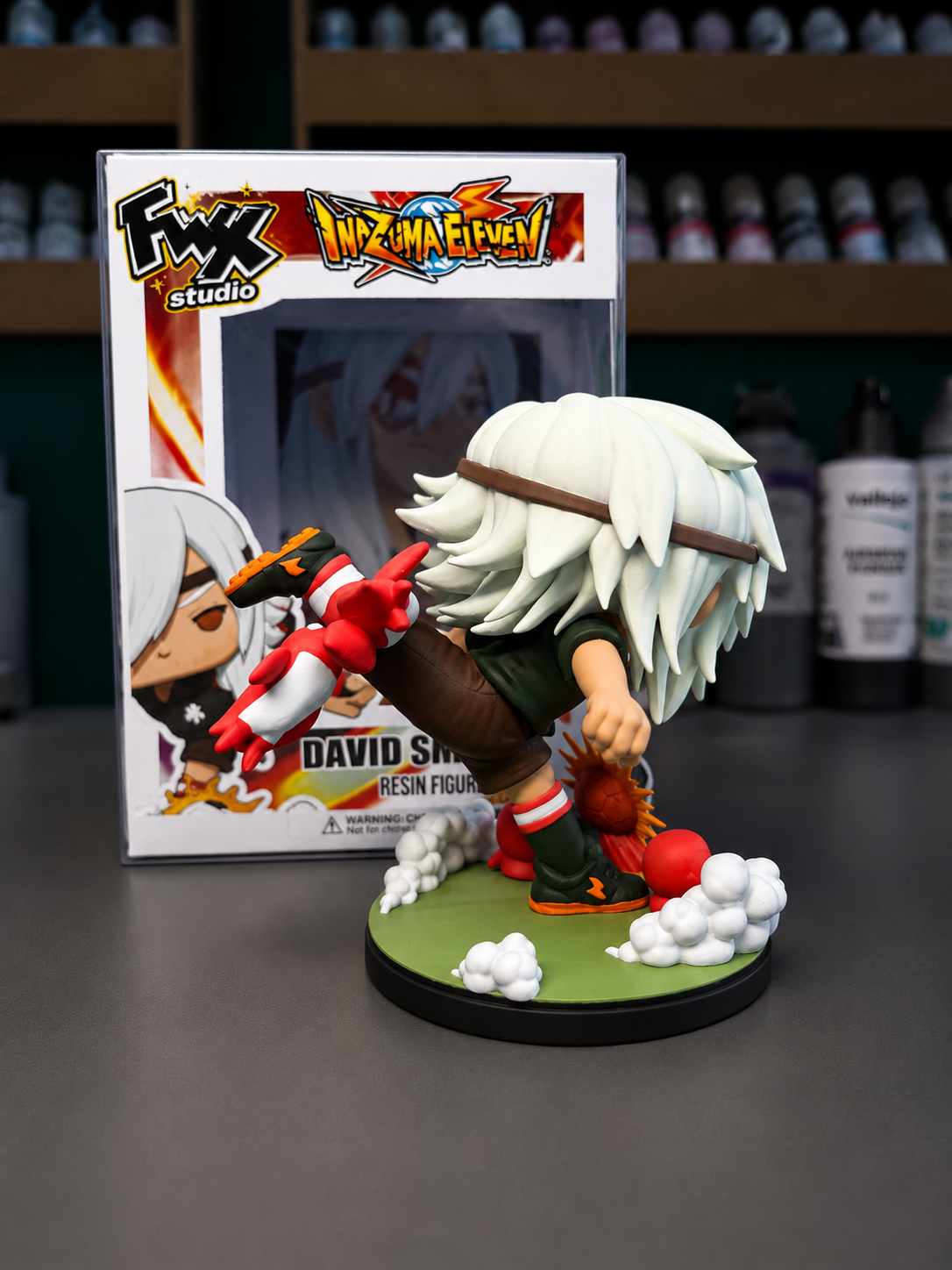 David Samford inazuma eleven custom resin figure anime game