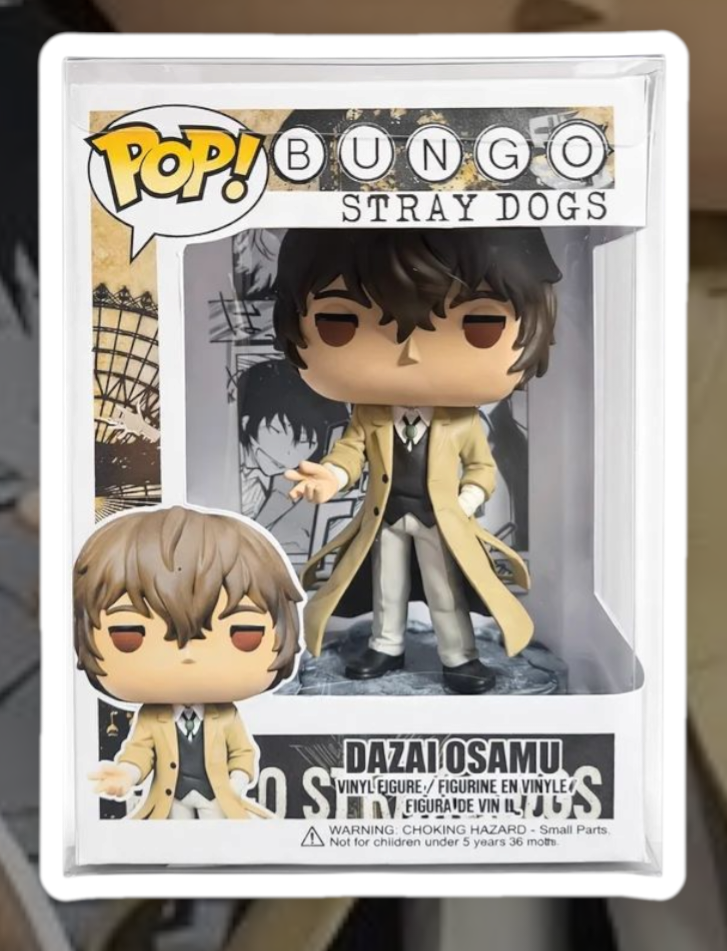 Dazai Osamu bungo stray dogs custom funko POP