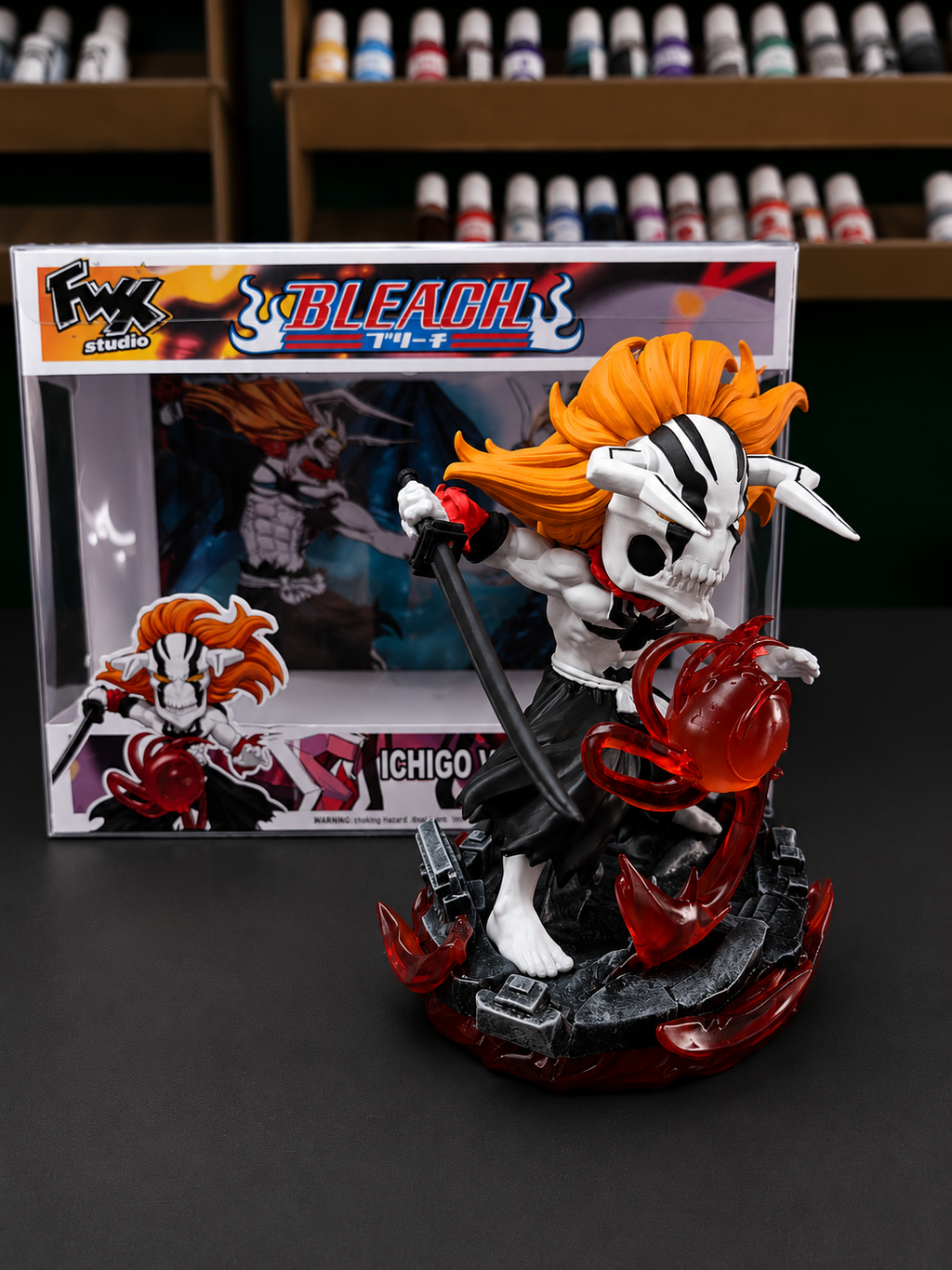 Ichigo vasto lorde Bleach custom anime collectible figure