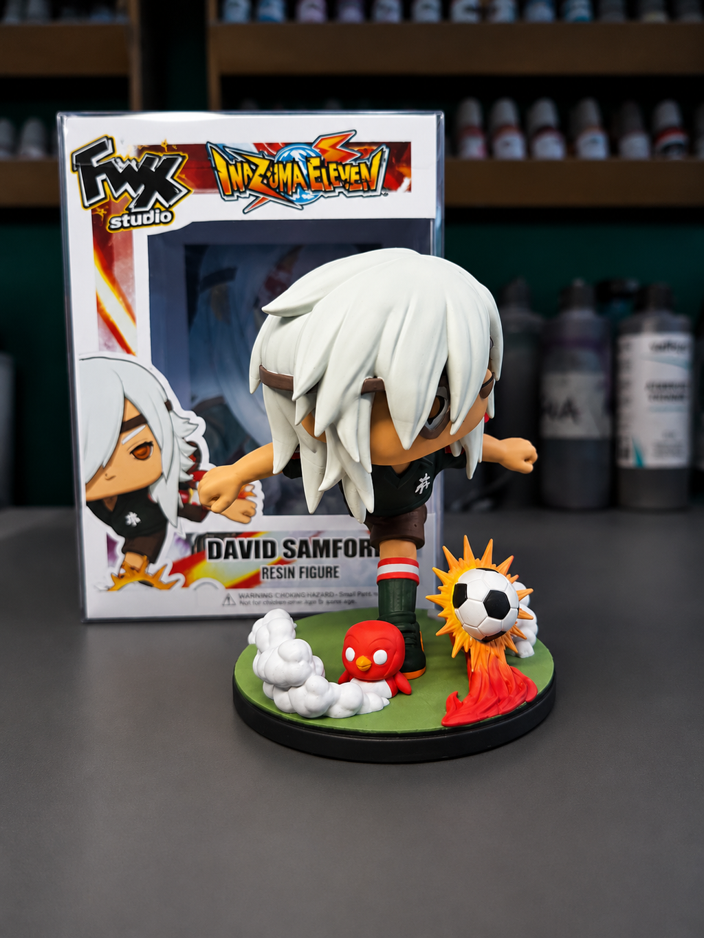 David Samford inazuma eleven custom resin figure anime game