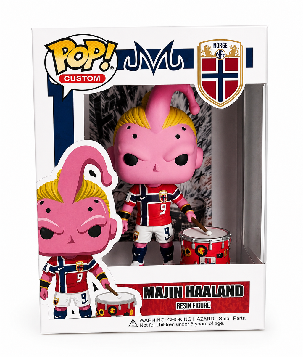 Majin Buu Haaland World Cup 2026 custom Funko pop