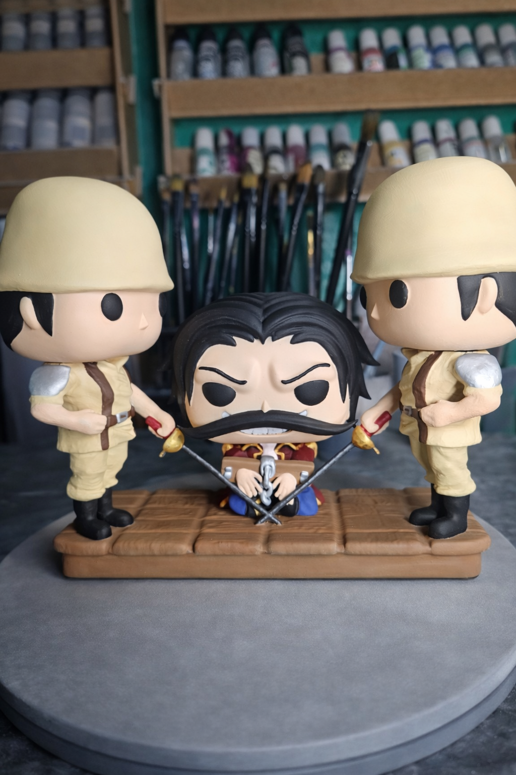 Custom Gol D. Roger One Piece Funko Pop Figure – Handmade Anime Collectible
