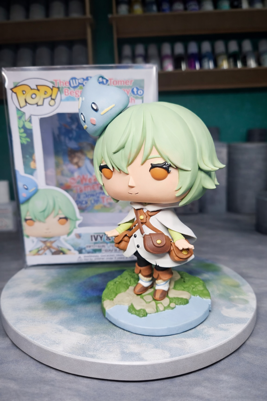 Ivy and Sora Custom Figure - the Weakest Tamer Began a Journey to Pick Up Trash Anime collectible custom pop