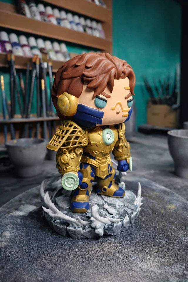 Nikola Tesla Custom Figure - Record of Ragnarok Anime Collectible custom pop