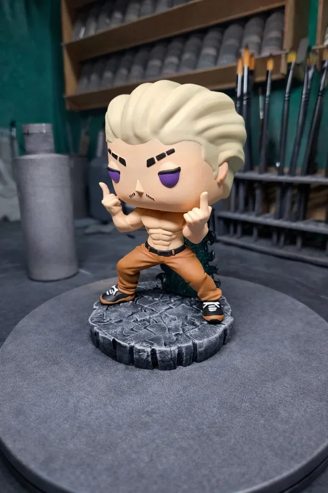 Custom Hakari Kinji Jujutsu kaisen Funko Pop Figure – Handmade Anime Collectible