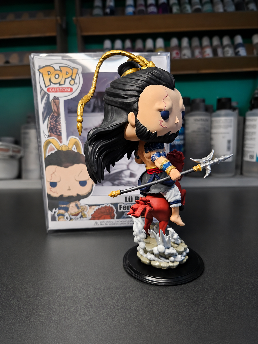 Lu Bu Fengxian Custom funko pop Record of Ragnarok