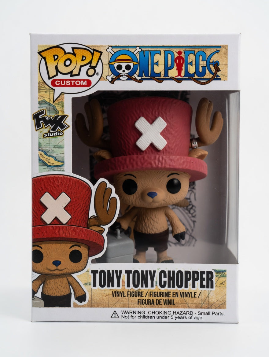 Tony Tony Chopper Custom Figure – One piece Anime Collectible custom pop
