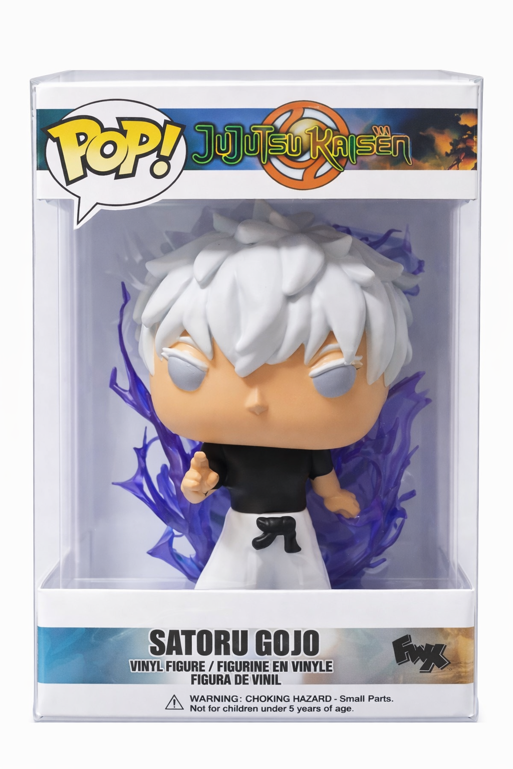 Custom Satoru Gojo Jujutsu Kaisen Funko Pop Figure – Handmade Anime Collectible