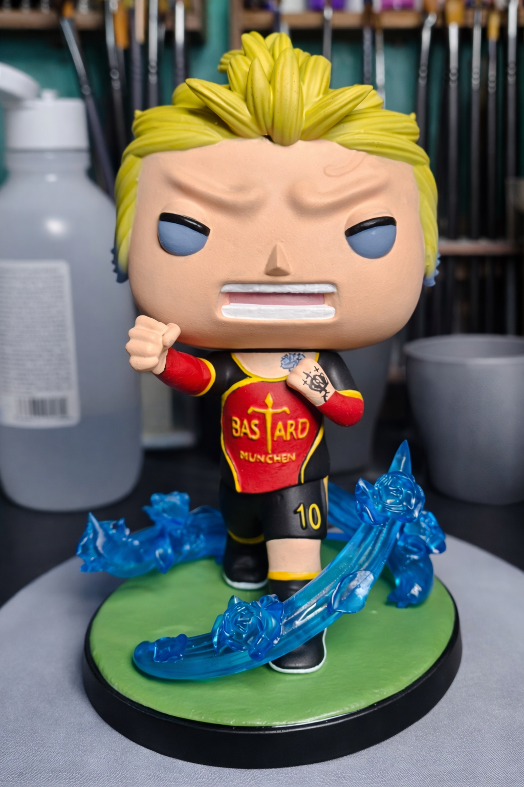 Custom Michael Kaiser Blue Lock Funko Pop Figure – Handmade Anime Collectible