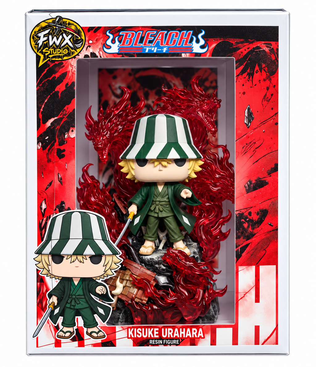 Urahara Kisuke Hado 99 Bleach custom resin figure collectible