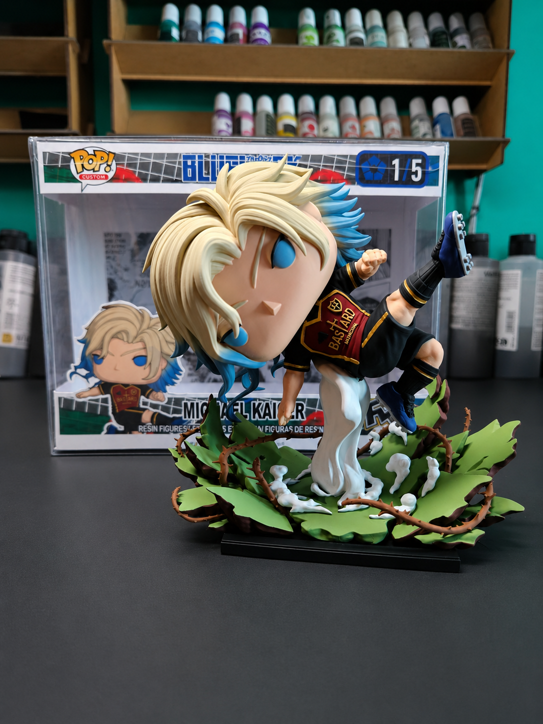 Michael Kaiser Custom Figure - Blue Lock Anime Collectible custom pop (Limited Edition 1/5)