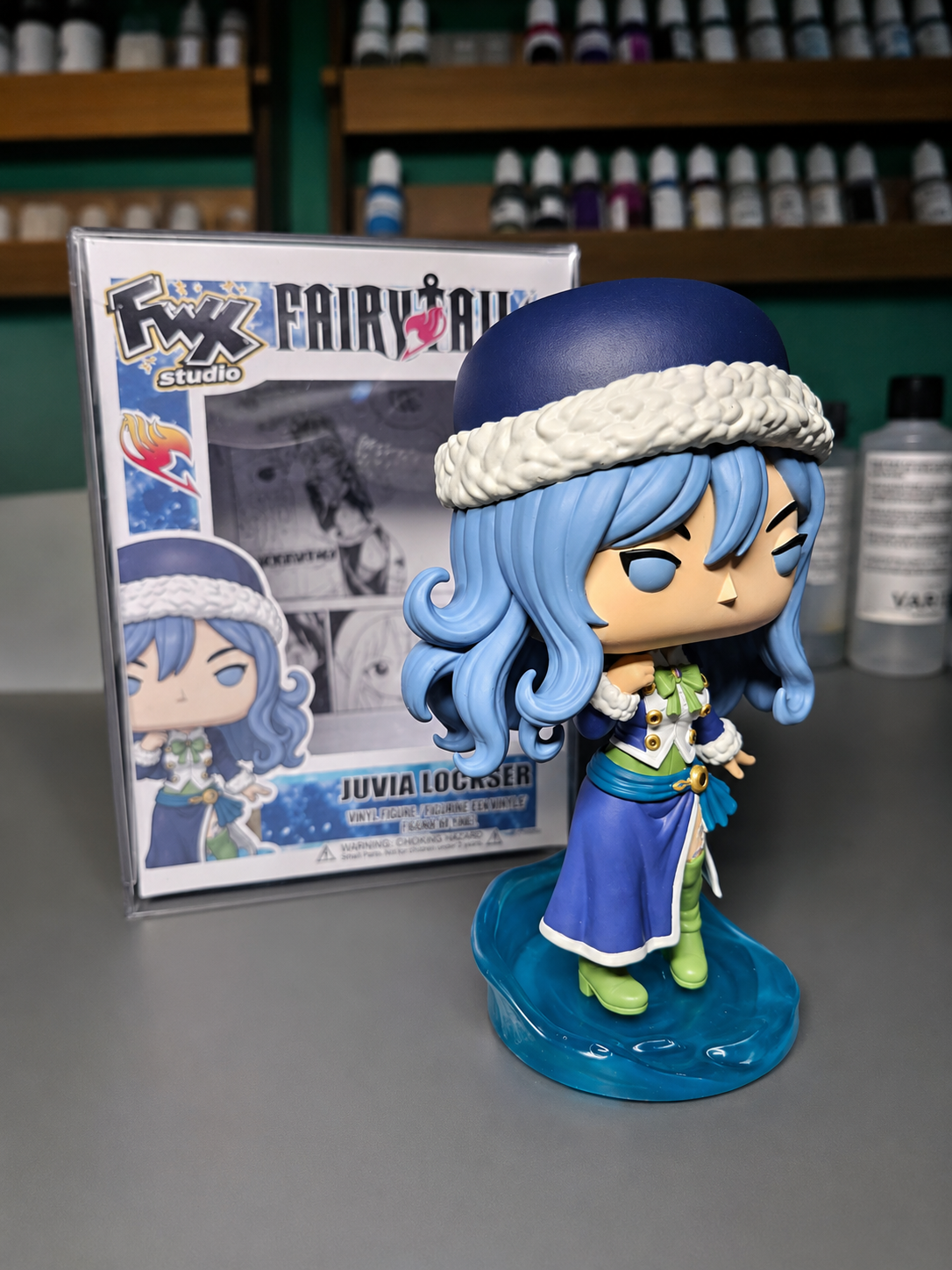 Juvia Lockser Fairy Tail Custom Funko pop
