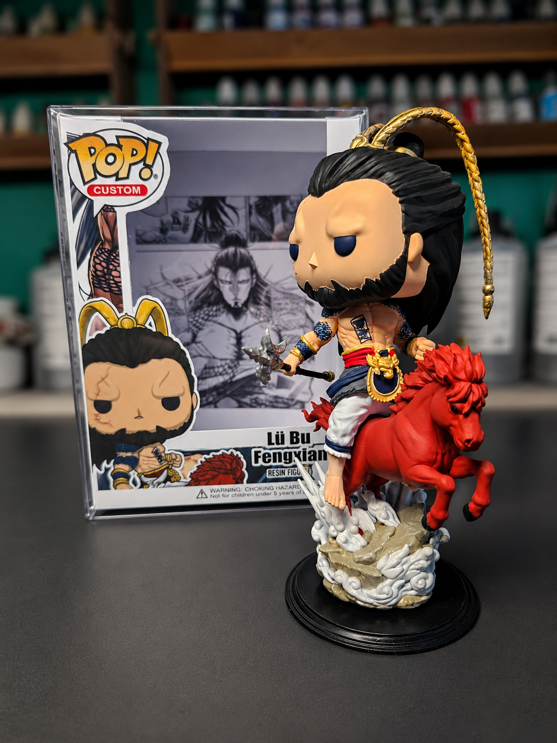 Lu Bu Fengxian Custom funko pop Record of Ragnarok
