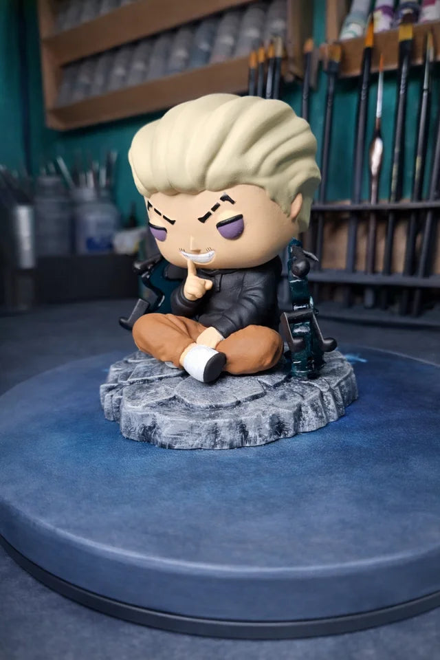 Custom Hakari Kinji Jujutsu Kaisen Funko Pop Figure – Handmade Anime Collectible