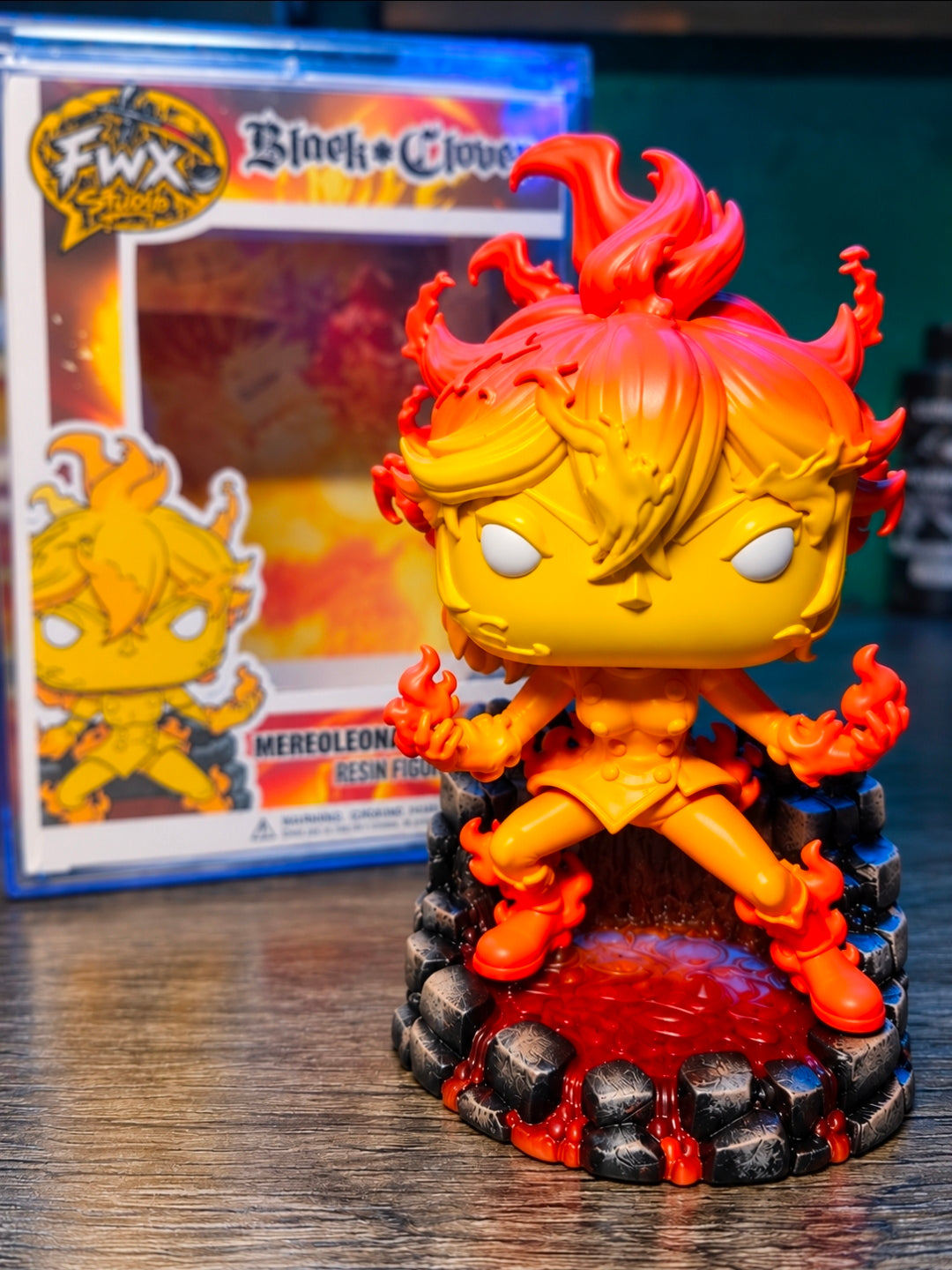 Mereoleona Vermillion Black clover custom anime figure collectible