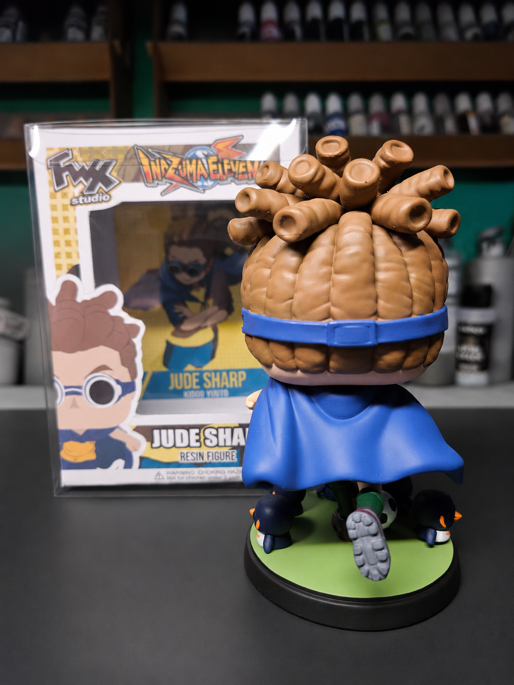 Jude Sharp Inazuma Eleven Handmade custom resin Anime Game figure