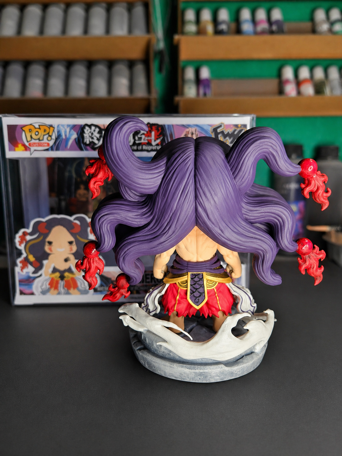 Zerofuku Custom Figure - Record of Ragnarok Anime Collectible custom pop
