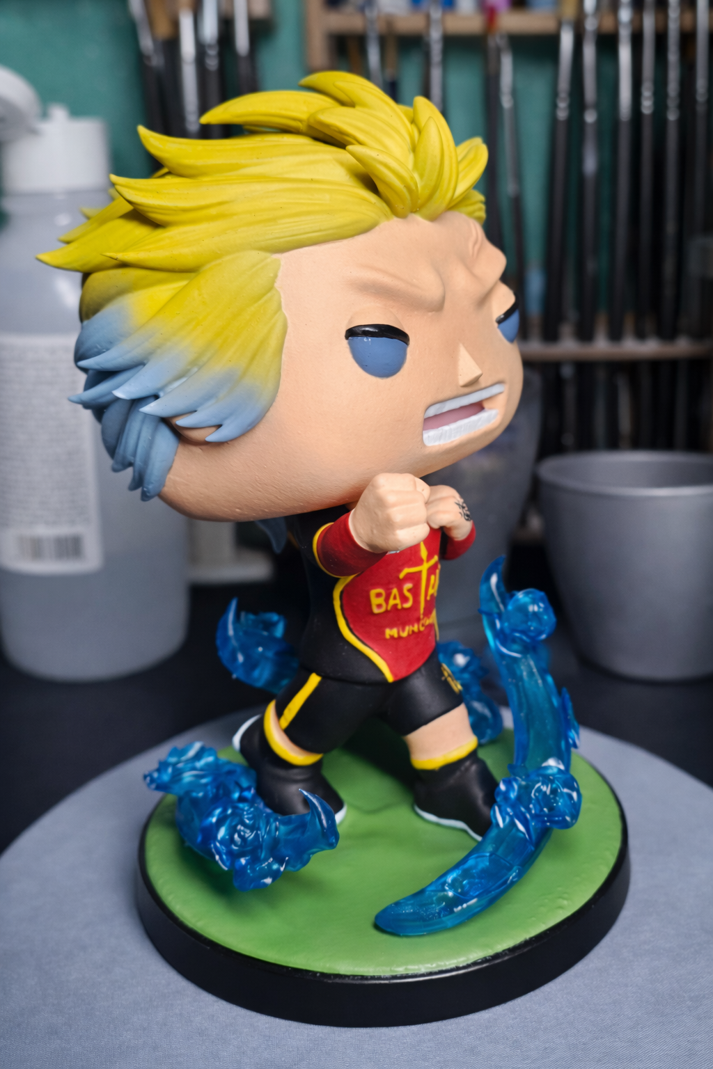 Custom Michael Kaiser Blue Lock Funko Pop Figure – Handmade Anime Collectible