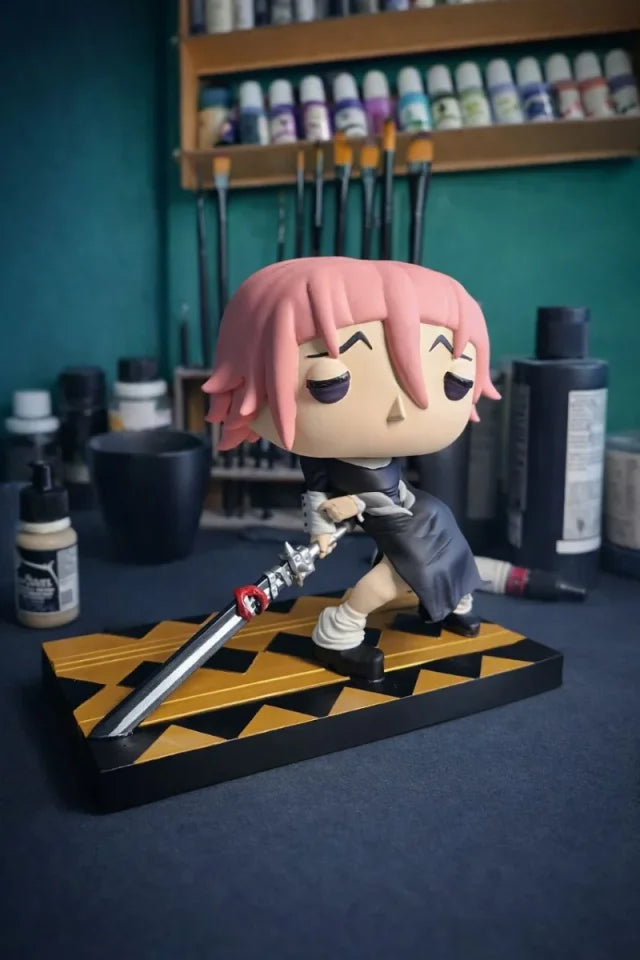 Custom Crona Gorgon Soul Eater Funko Pop Figure – Handmade Anime Collectible