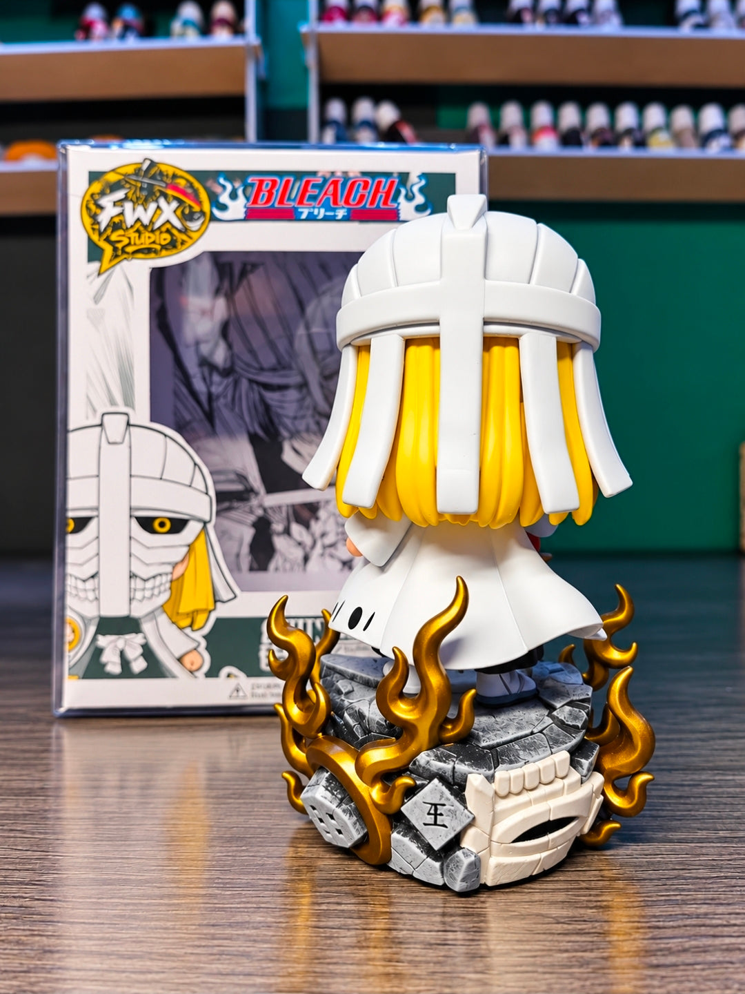 Shinji hirako hollow mask bleach custom anime figure collectible
