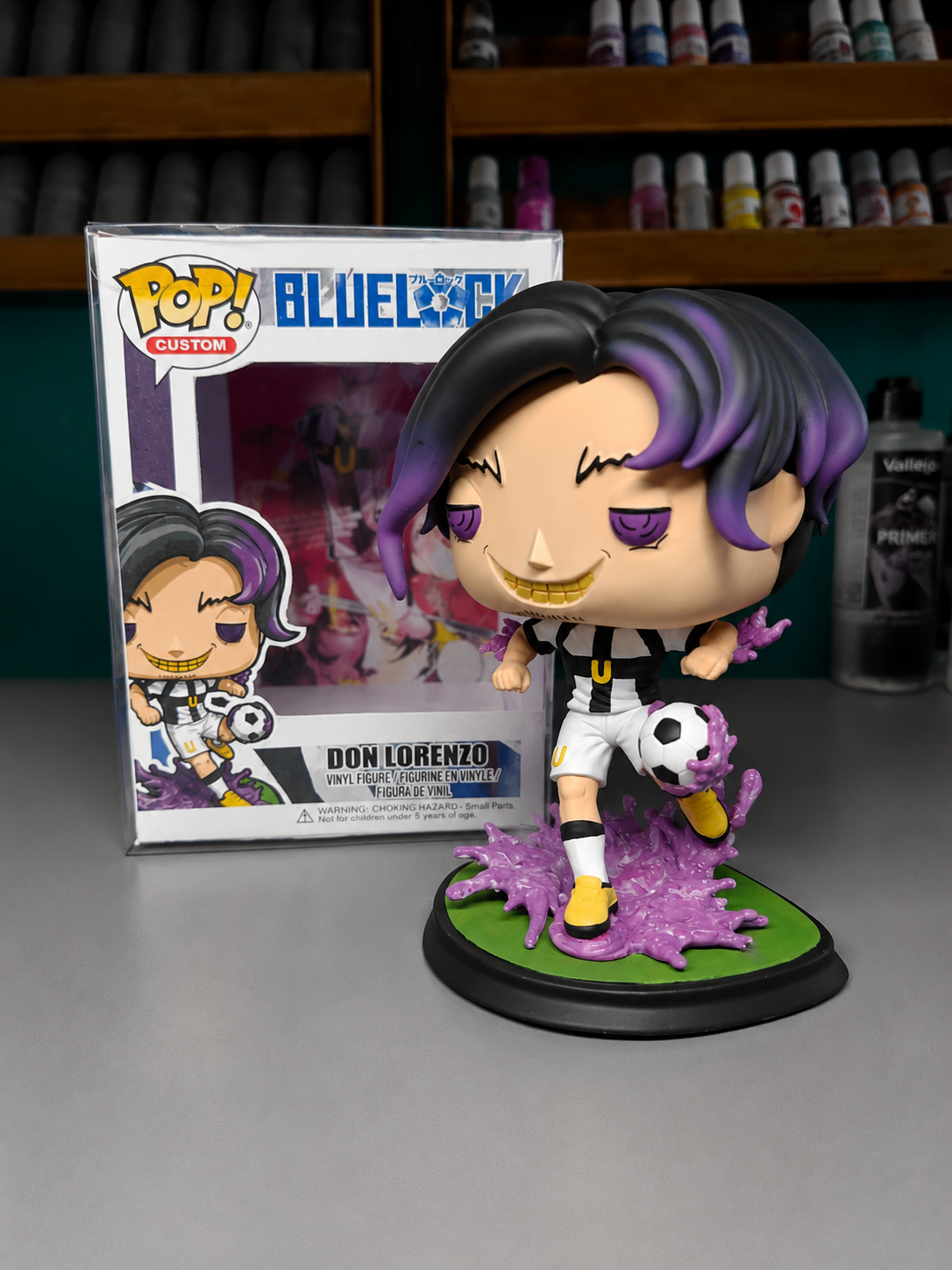 Don Lorenzo Custom Figure - Blue Lock Anime Collectible custom pop