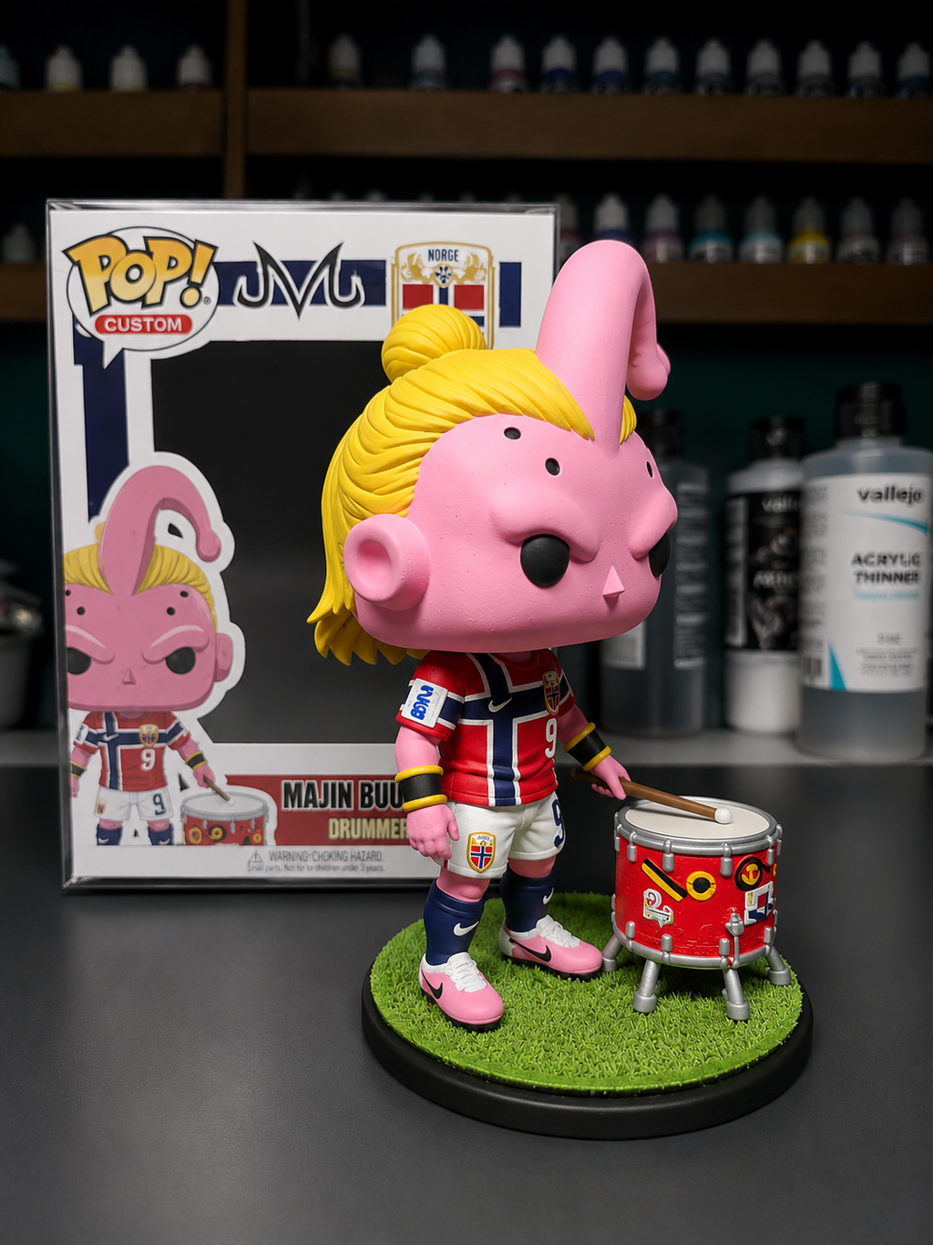 Majin Buu Haaland World Cup 2026 custom Funko pop