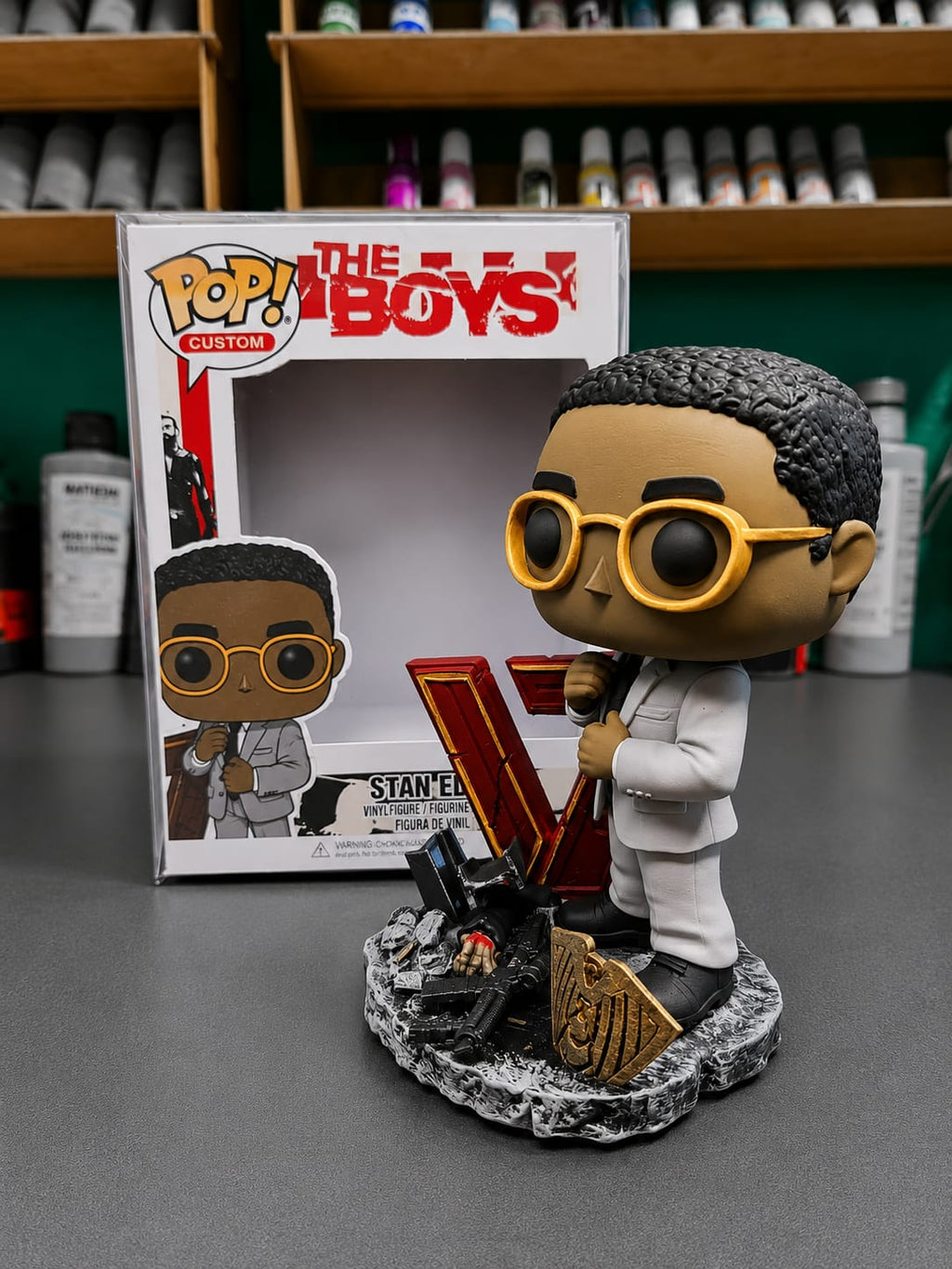 Stan Edgar The boys Custom funko pop