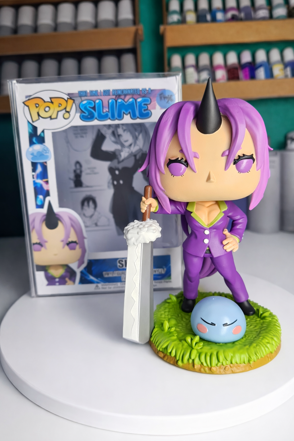Custom Shion That time I got reincarnated as a slime Funko Pop Figure – Handmade Anime Collectible