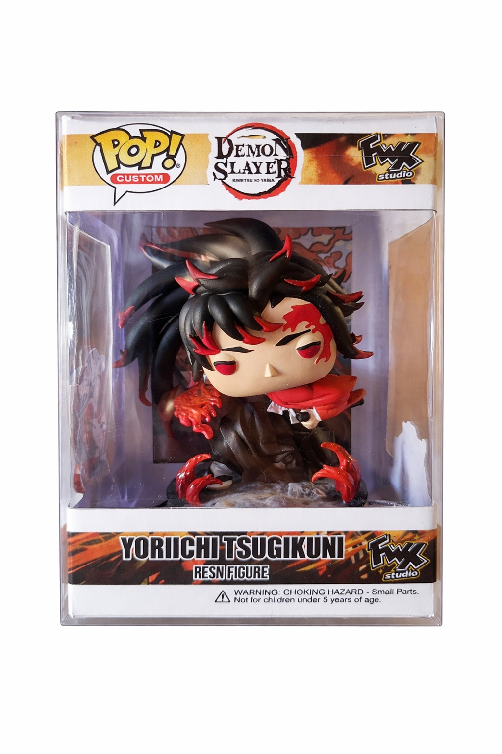 Yoriichi Tsugikuni Custom Figure - Demon slayer Anime Collectible custom pop