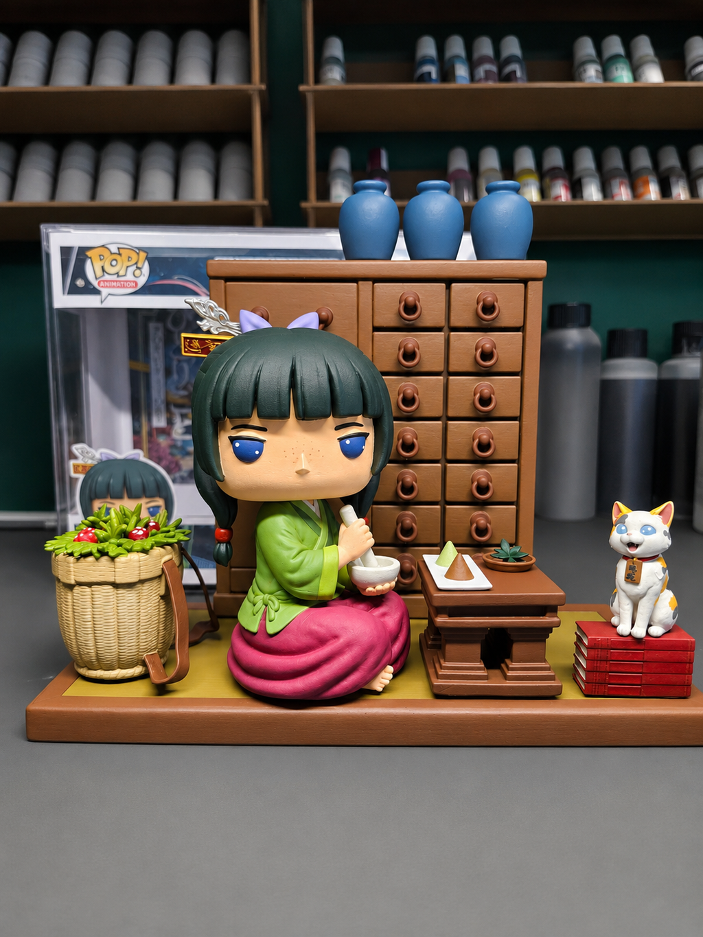 Maomao Custom Figure – The apothecary Diaries Anime Collectible custom pop