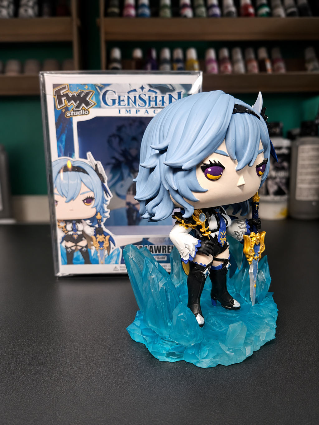 Eula Lawrence Genshin impact custom resin anime games figure