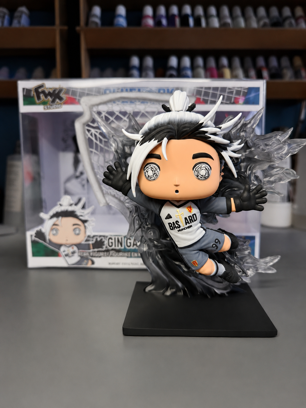 Gin Gagamaru Custom Figure Anime Blue Lock Collectible