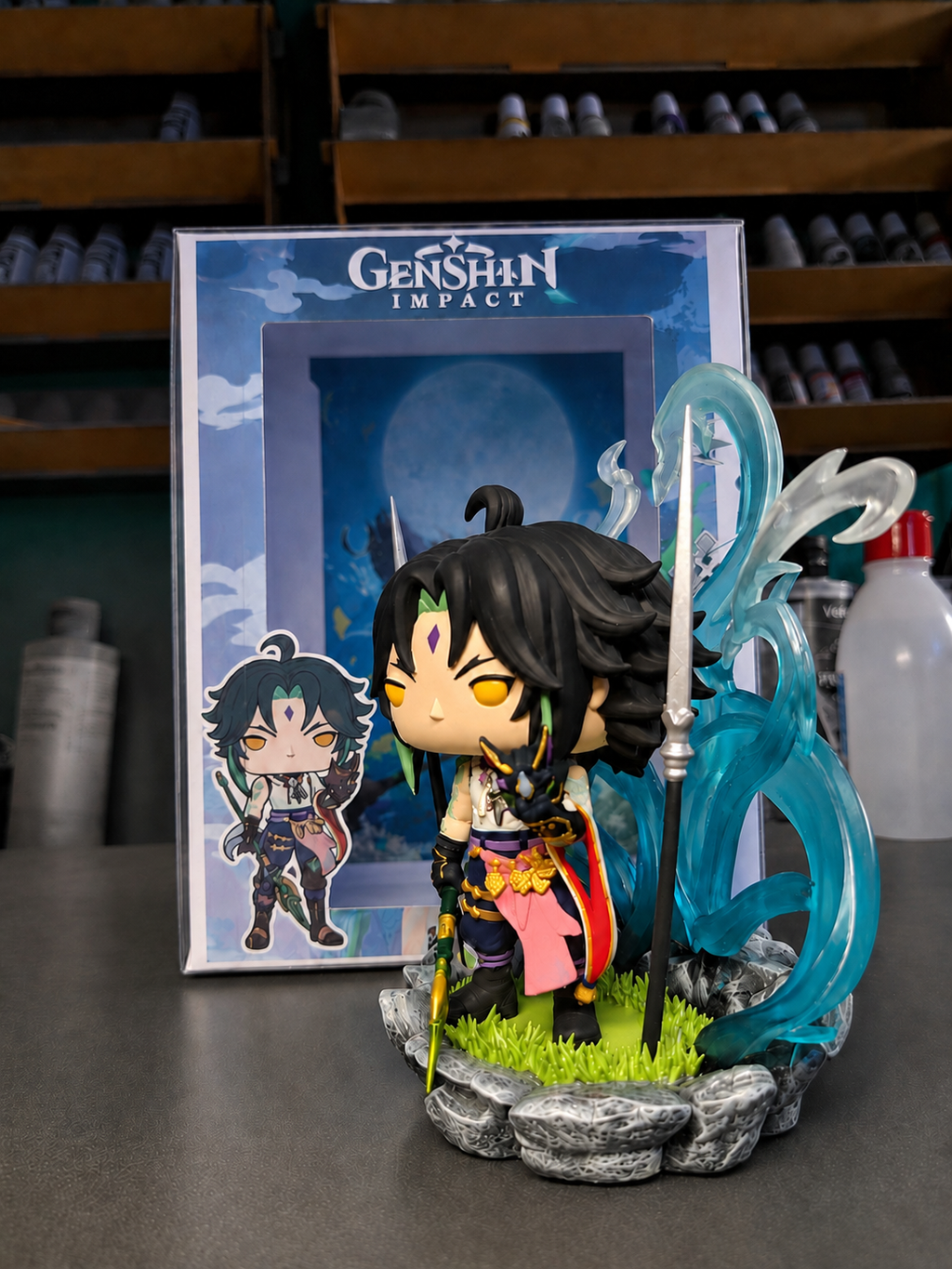 Xiao – Custom Collectible Figure | Genshin Impact Inspired