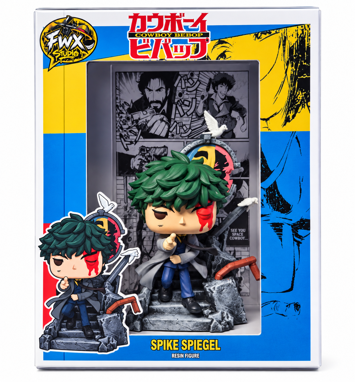 Spike Spiegel Cowboy bebop Custom anime figure collectible