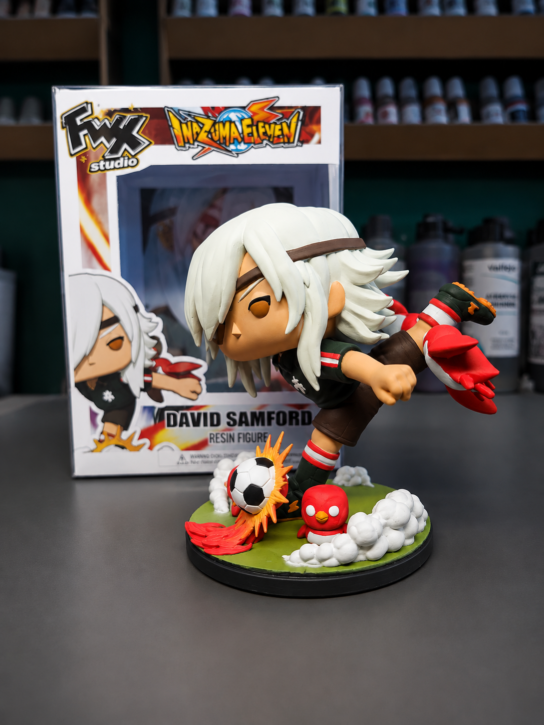 David Samford inazuma eleven custom resin figure anime game