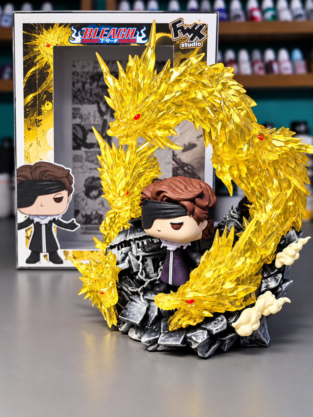 Sosuke Aizen V2 bleach tywb custom resin figure