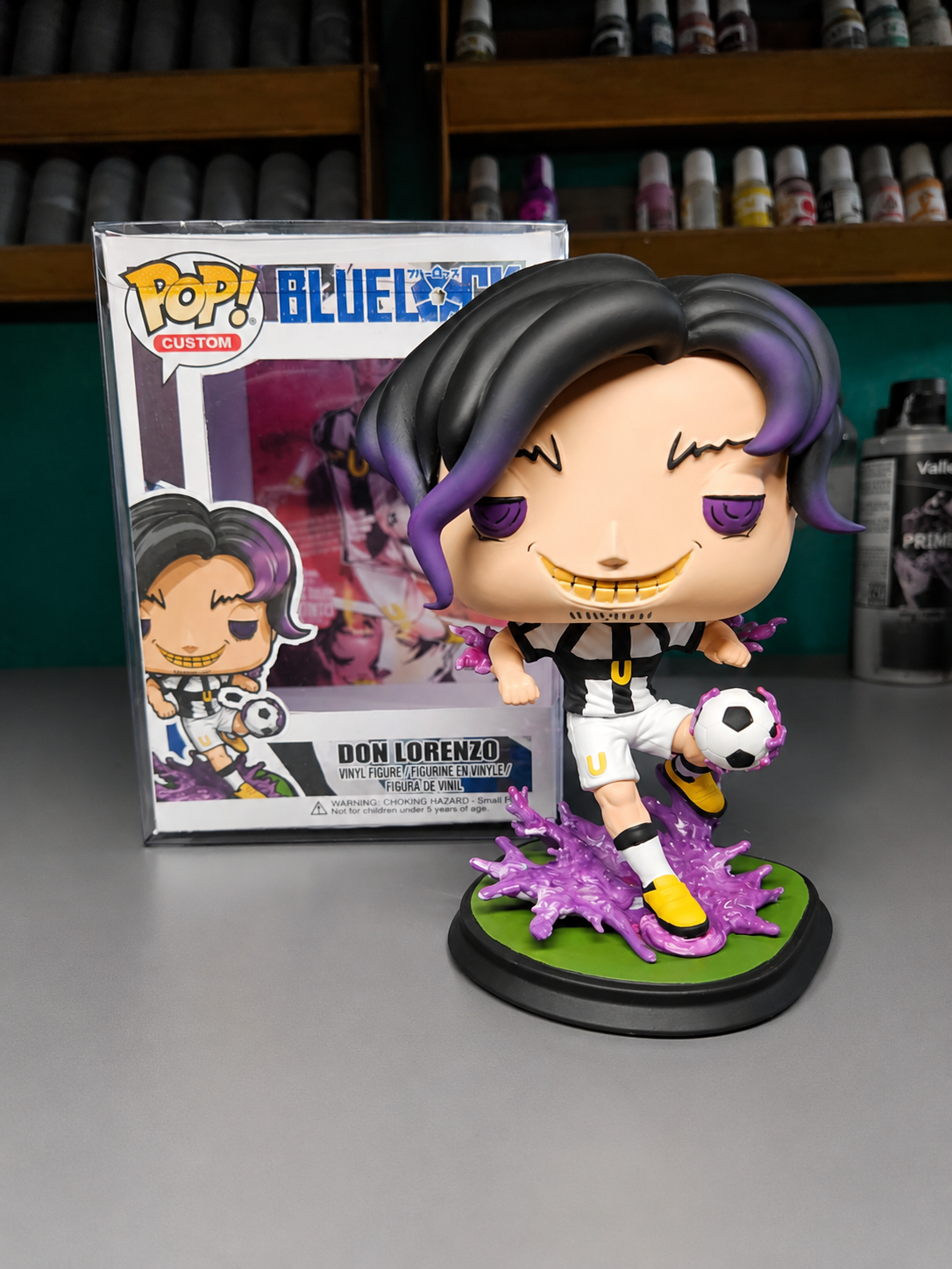 Don Lorenzo Custom Figure - Blue Lock Anime Collectible custom pop