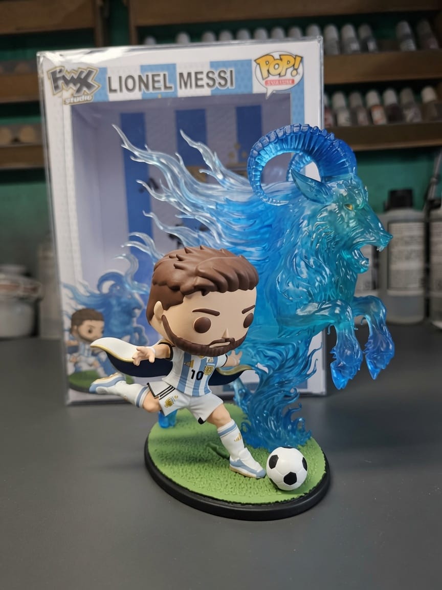 Lionel Messi the Goat Custom Funko Pop World Cup 2026