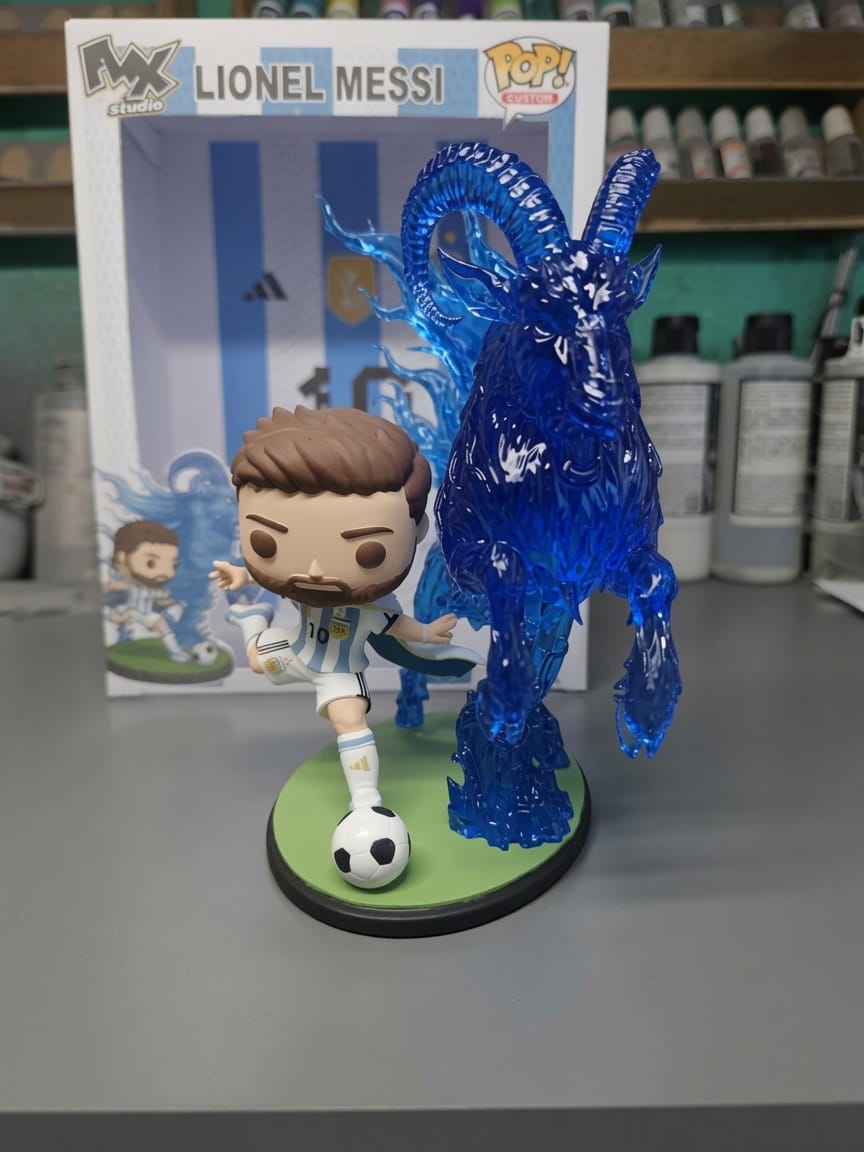Lionel Messi the Goat Custom Funko Pop World Cup 2026