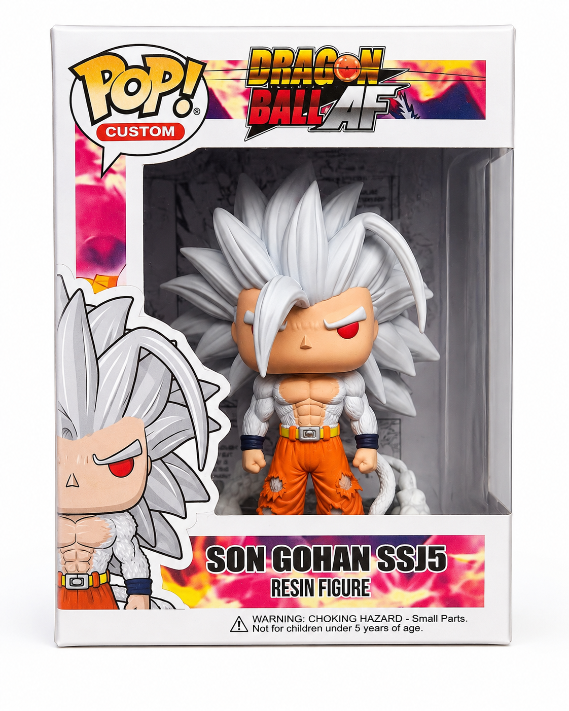 Gohan SSJ 5 Dragon Ball AF Custom funko pop