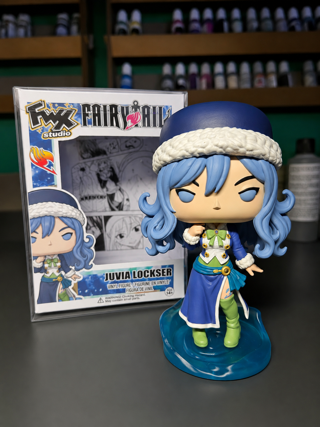 Juvia Lockser Fairy Tail Custom Funko pop