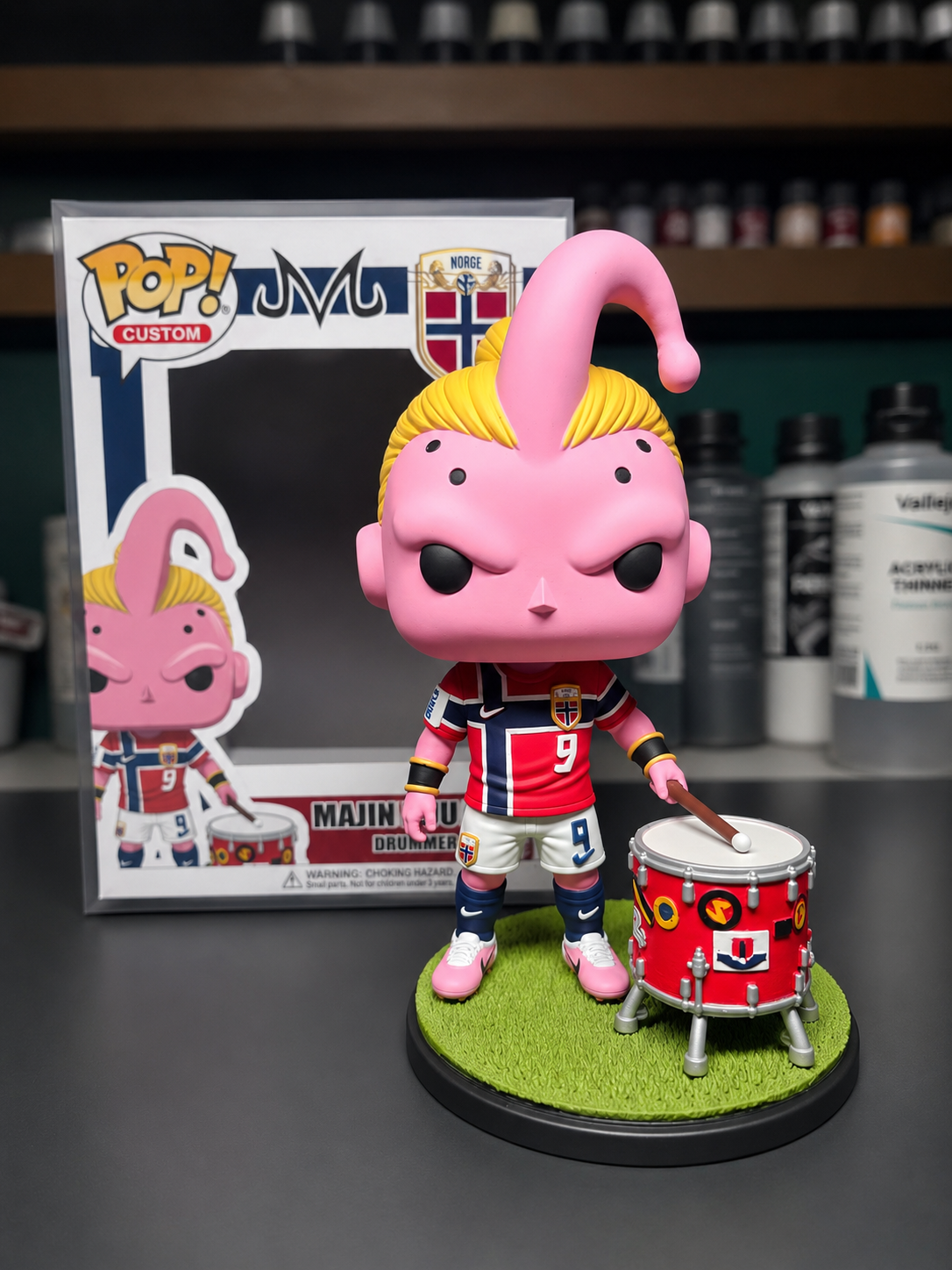Majin Buu Haaland World Cup 2026 custom Funko pop